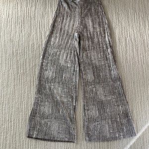 Pants. Silver xs. Elastic waist. Wide leg. Elevenses from anthropology.